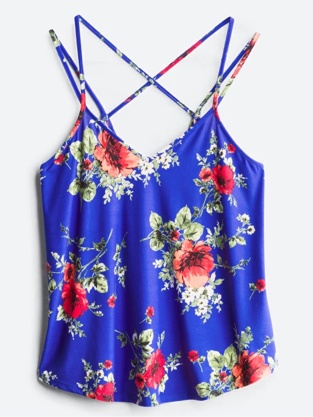 Floral Strappy Tank